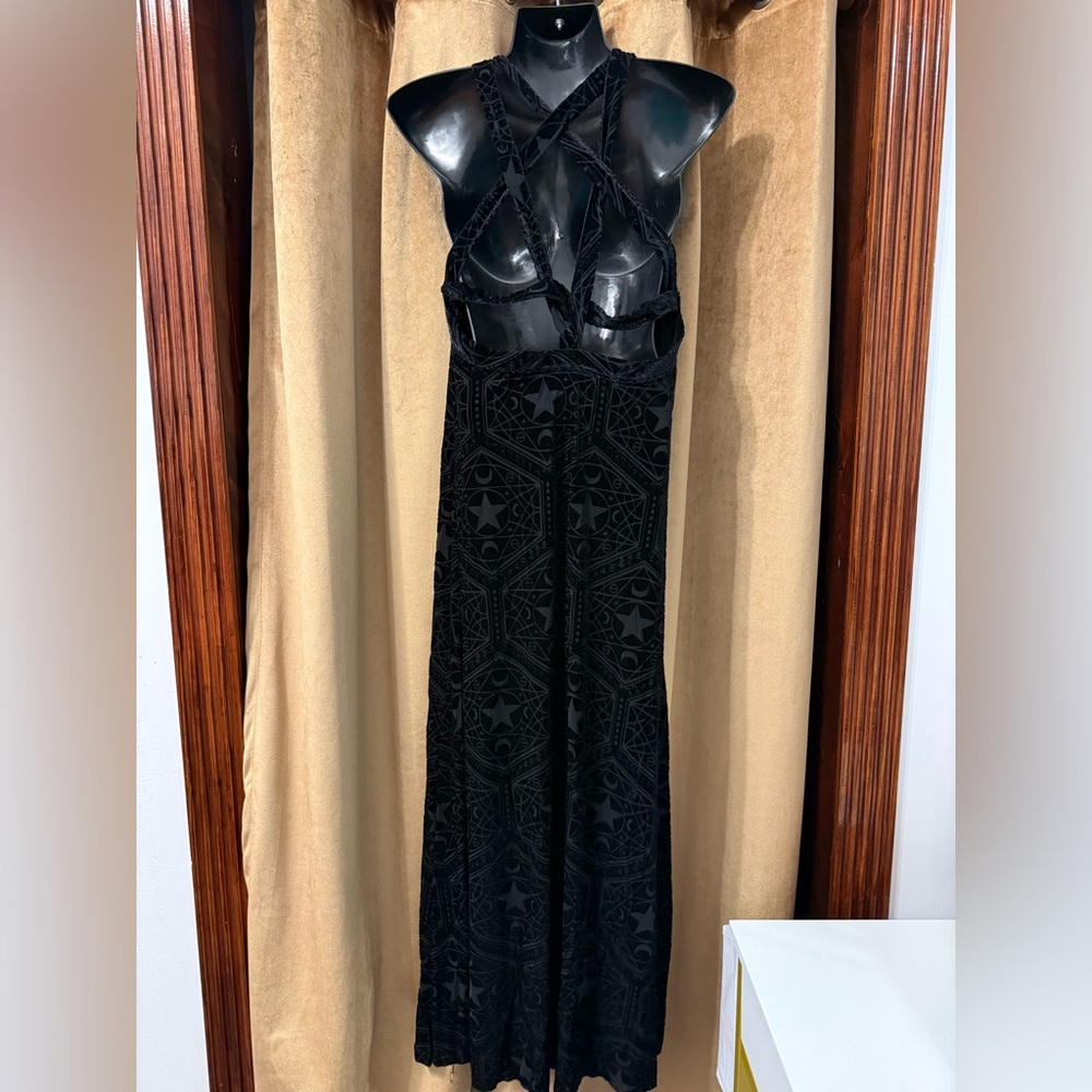 Killstar sz L mesh pentagram dress - Picture 5 of 8